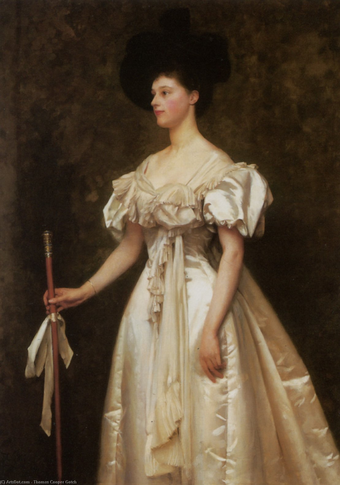A Portrait Of Miss Winifred Grace Hegan Kennard — Thomas Cooper Gotch