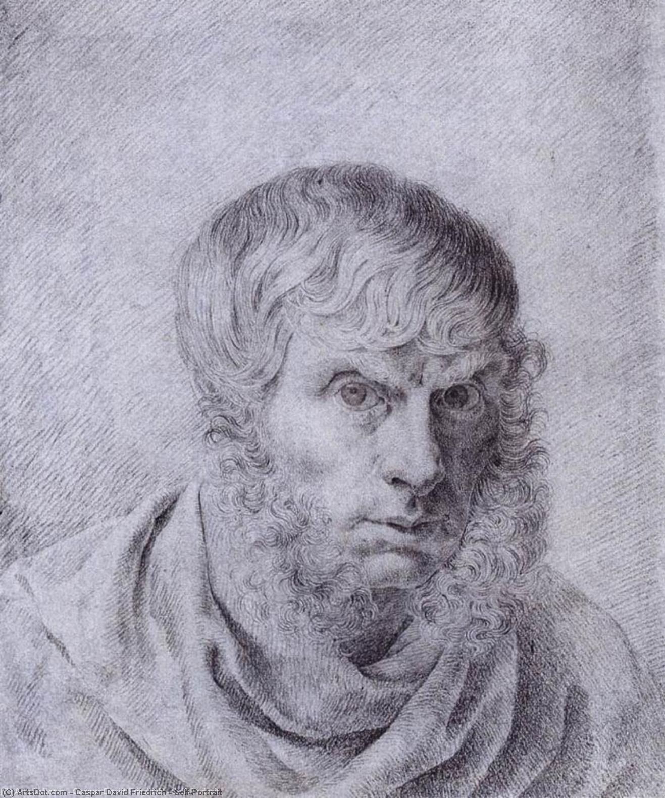 Self-portrait — Caspar David Friedrich