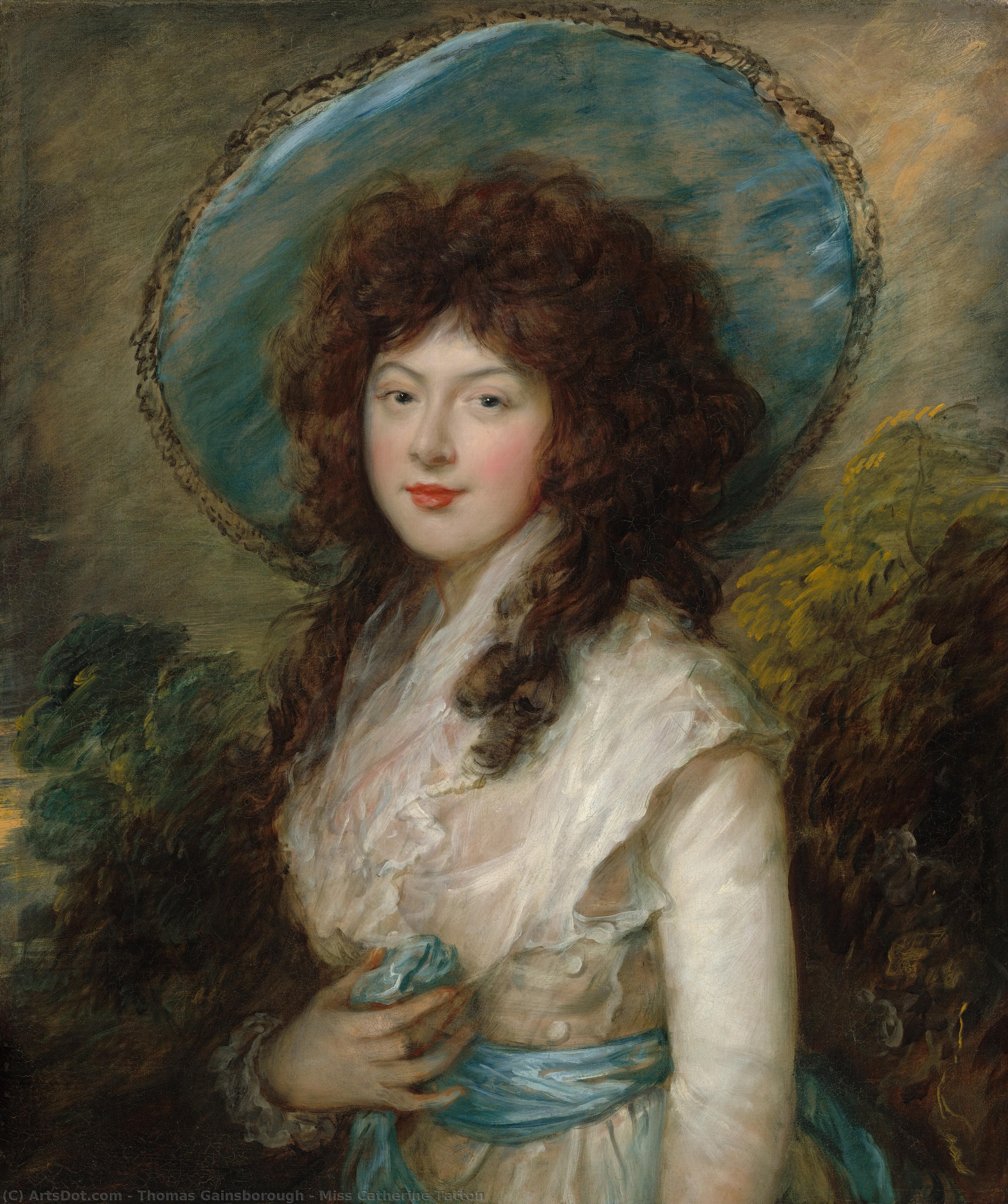 Miss Catherine Tatton — Thomas Gainsborough