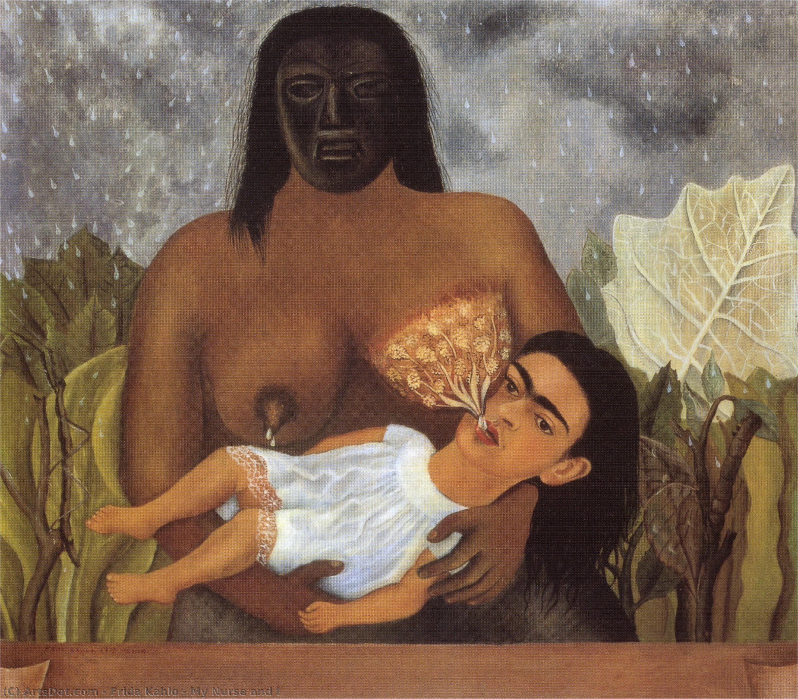 My Nurse And I — Frida Kahlo