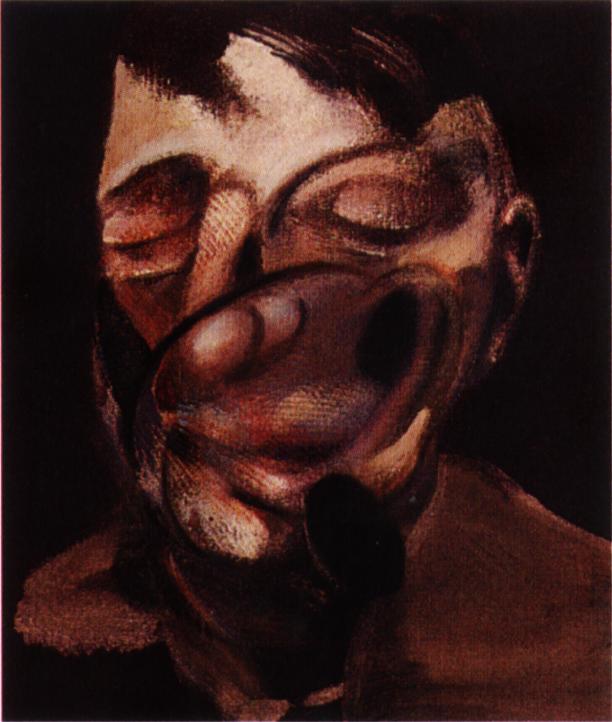 Three Studies For Self-portrait, 1974 Left — Francis Bacon