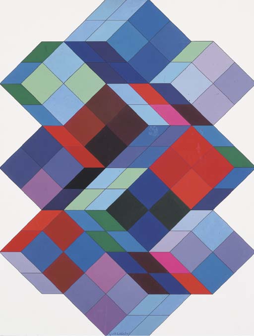 Tridim-kk — Victor Vasarely
