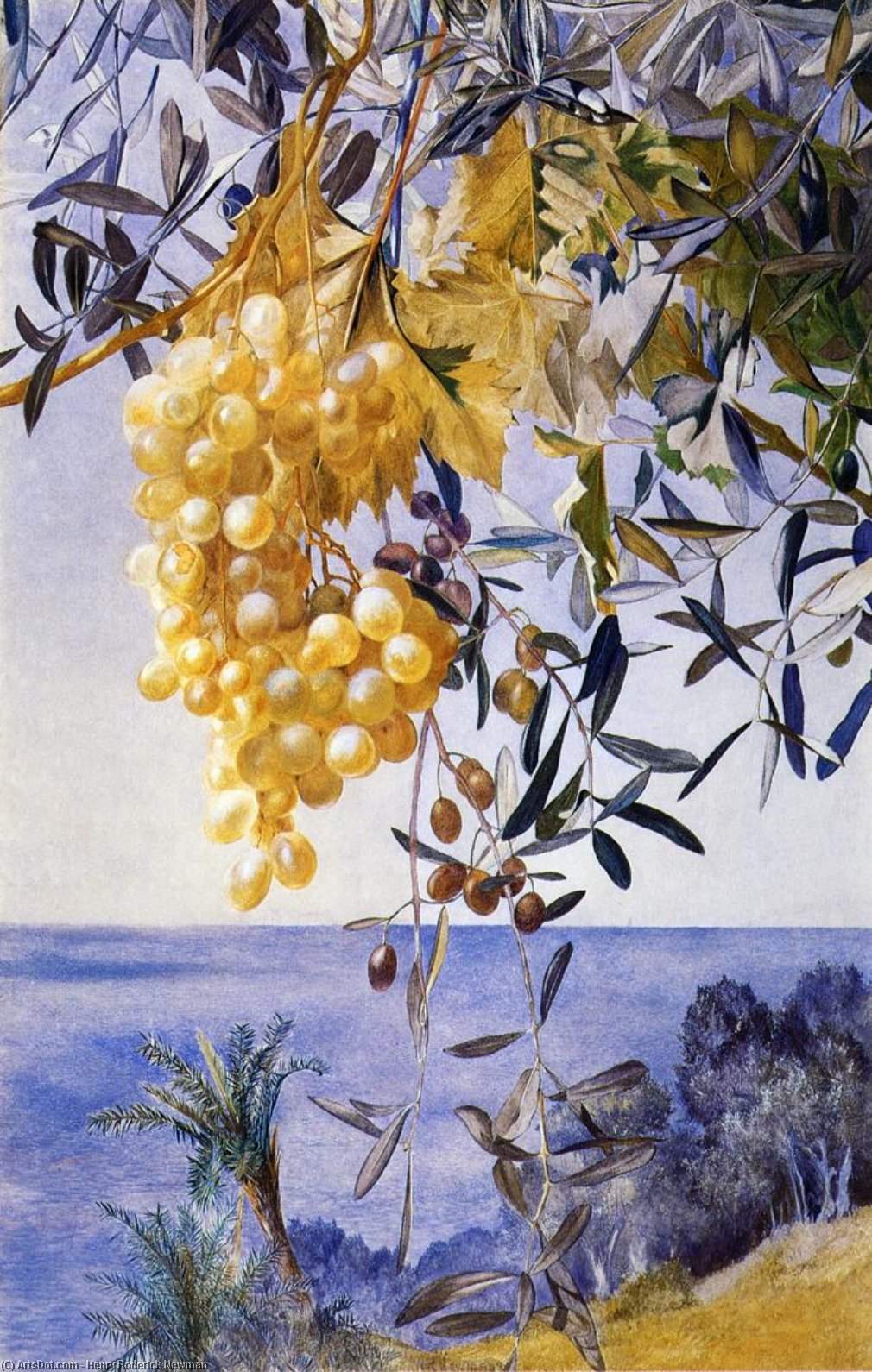 A Cluster Of Grapes — Henry Roderick Newman
