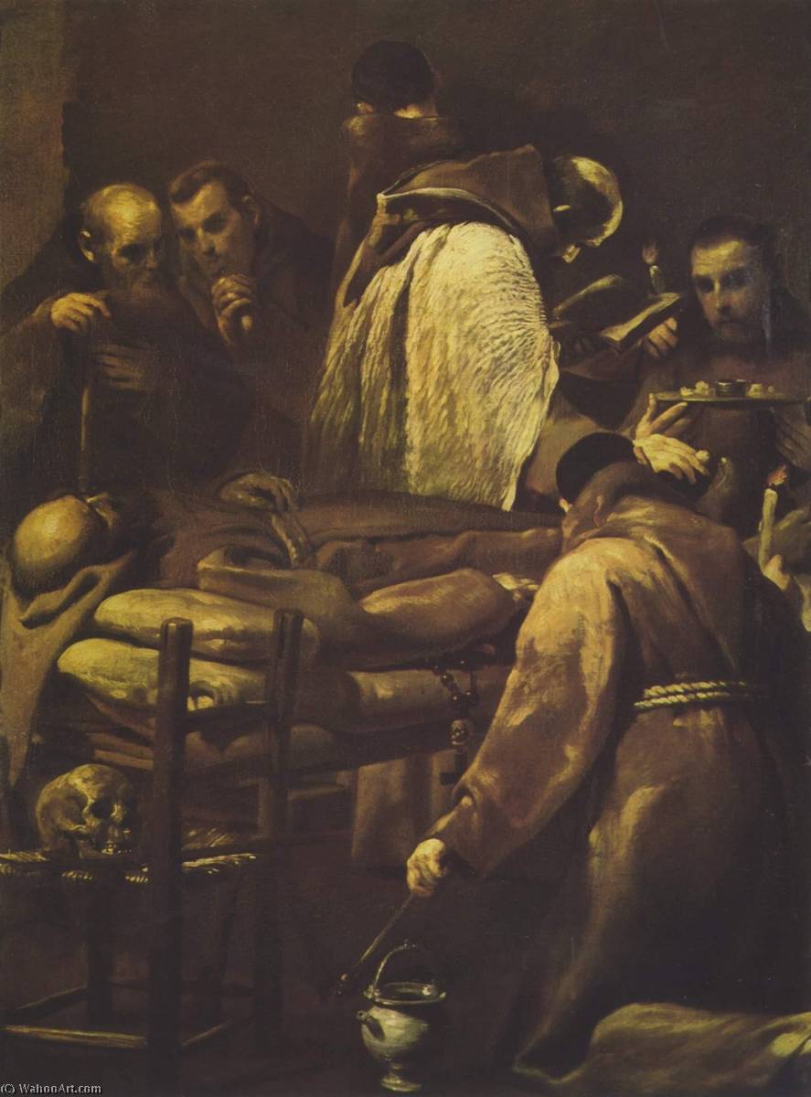 Deutsch Die Letzte Ölung — Giuseppe Maria Crespi