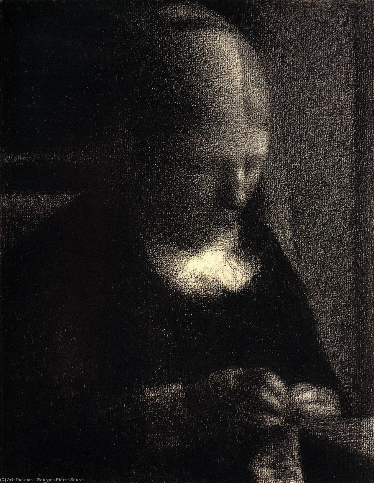 The Artist's Mother — Georges Seurat