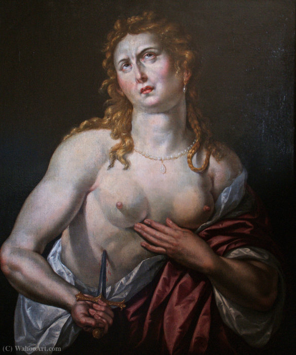 Lucretia — Hendrick De Clerck