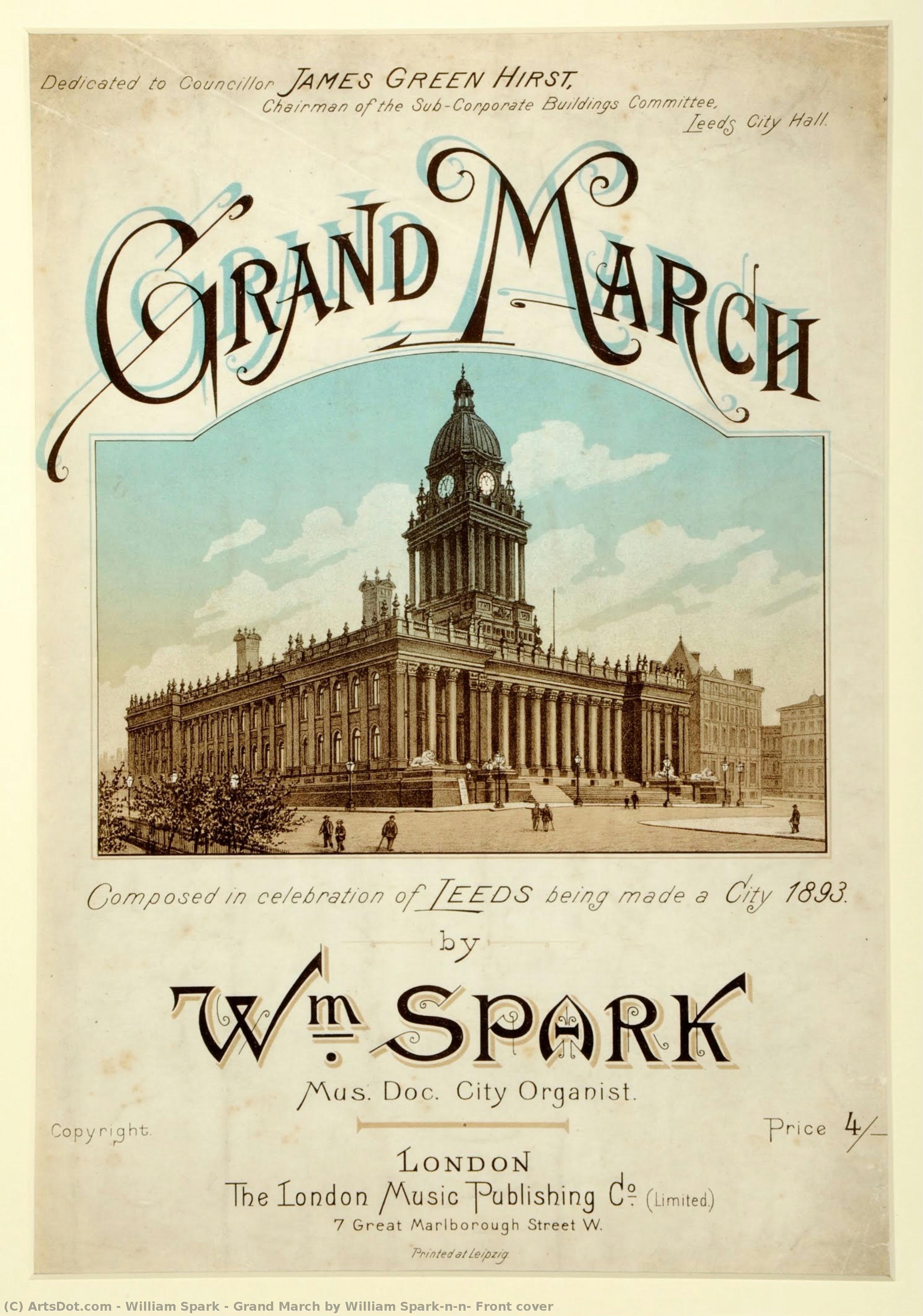 Grand March By William Spark\n\n- Front Cover — William Spark