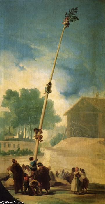 The Greased Pole — Francisco José De Goya Y Lucientes