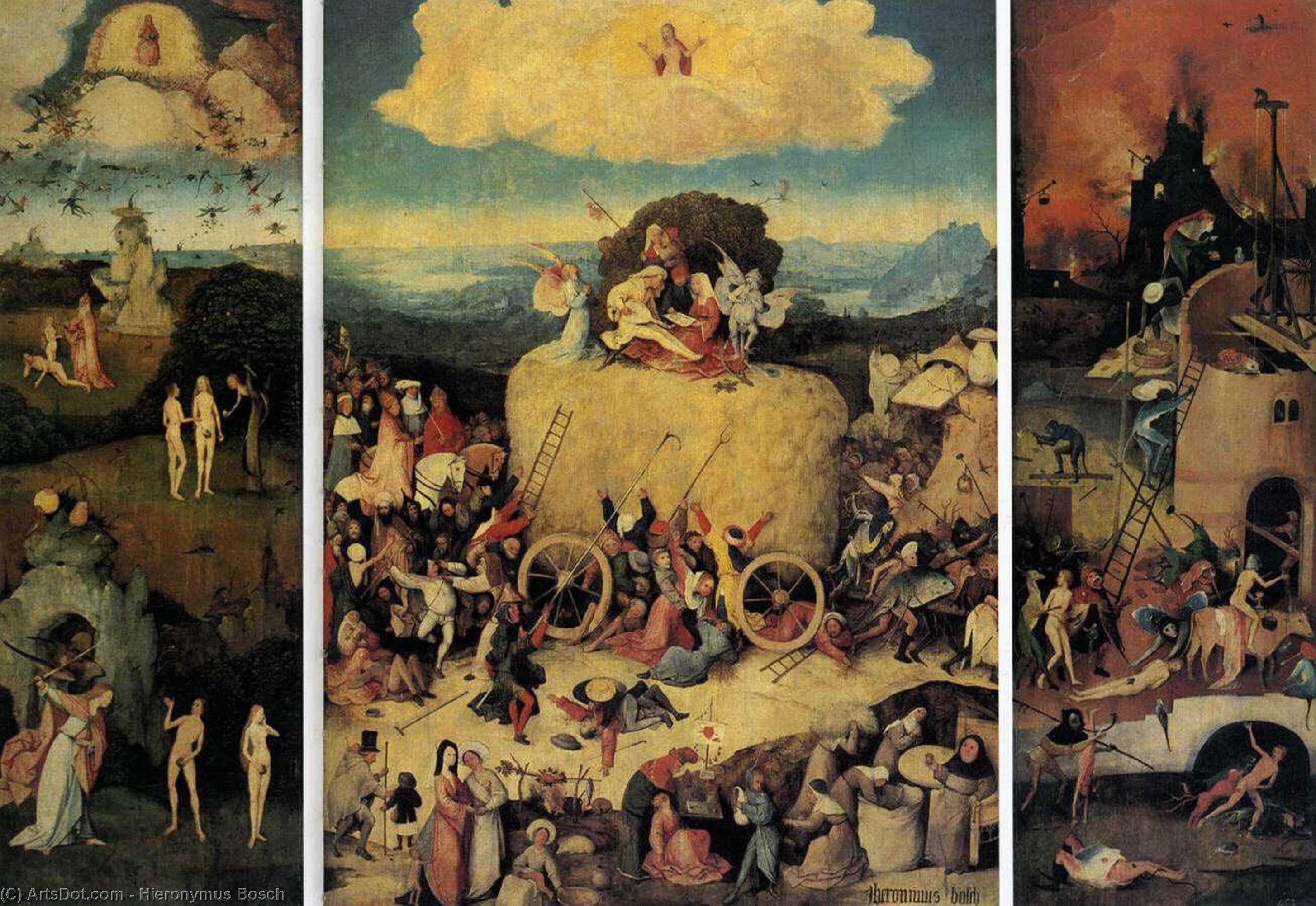 The Haywain Triptych — Hieronymus Bosch
