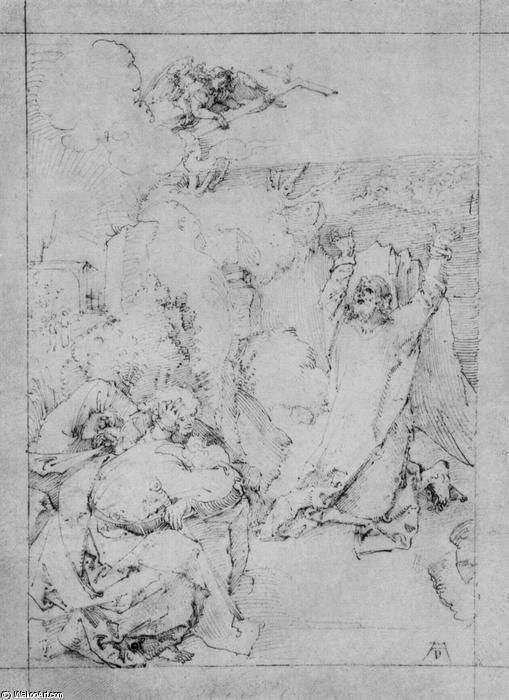 Christ On The Mount Of Olives — Albrecht Dürer