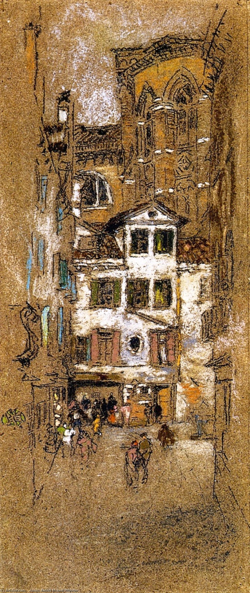 Under The Frari — James Abbott Mcneill Whistler