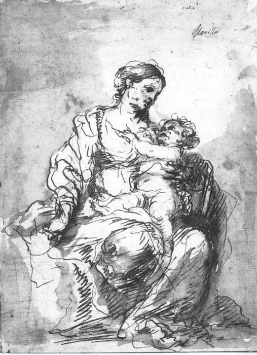 Virgin And Child — Bartolomé Esteban Murillo