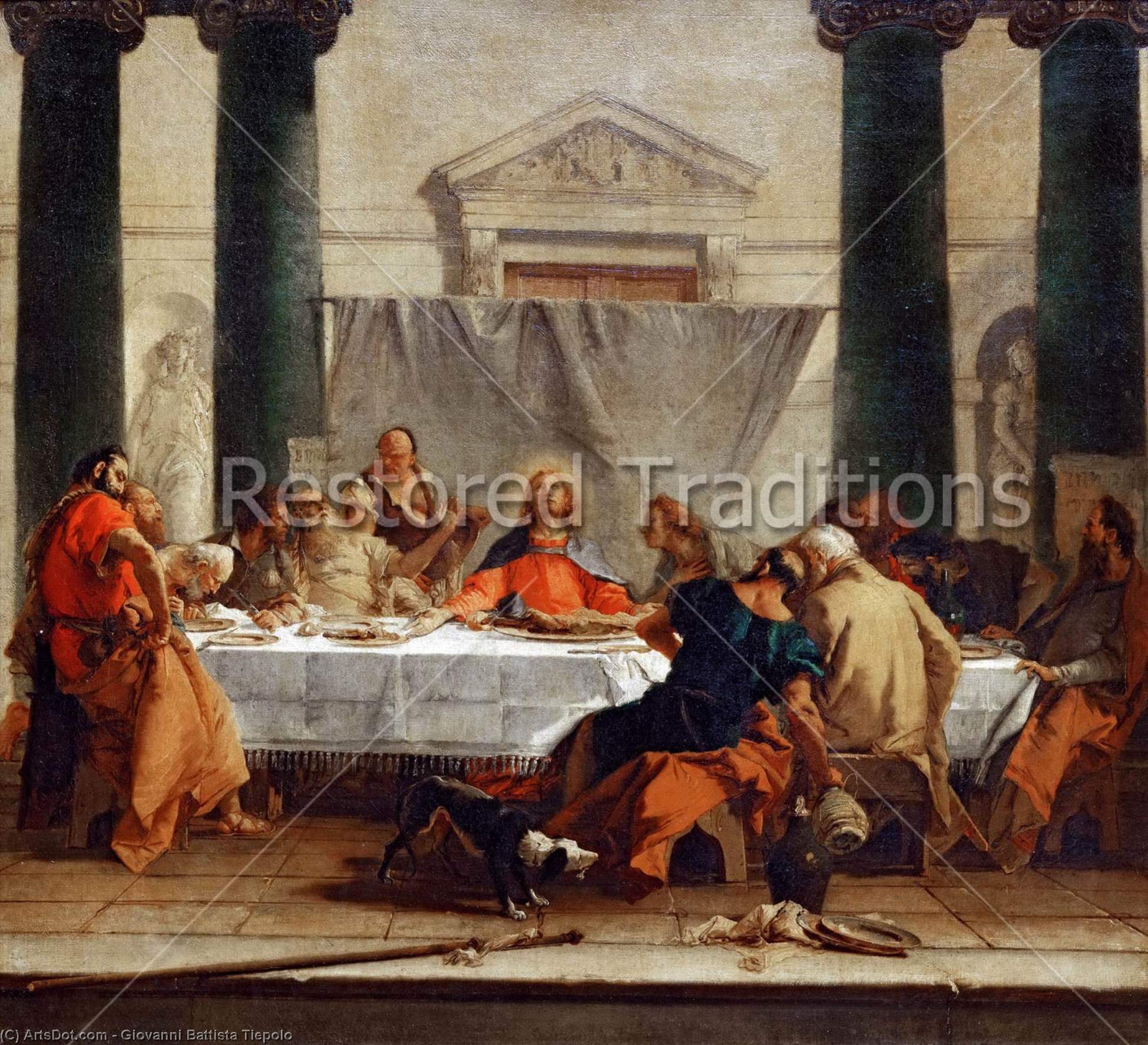 The Last Supper — Giambattista Tiepolo