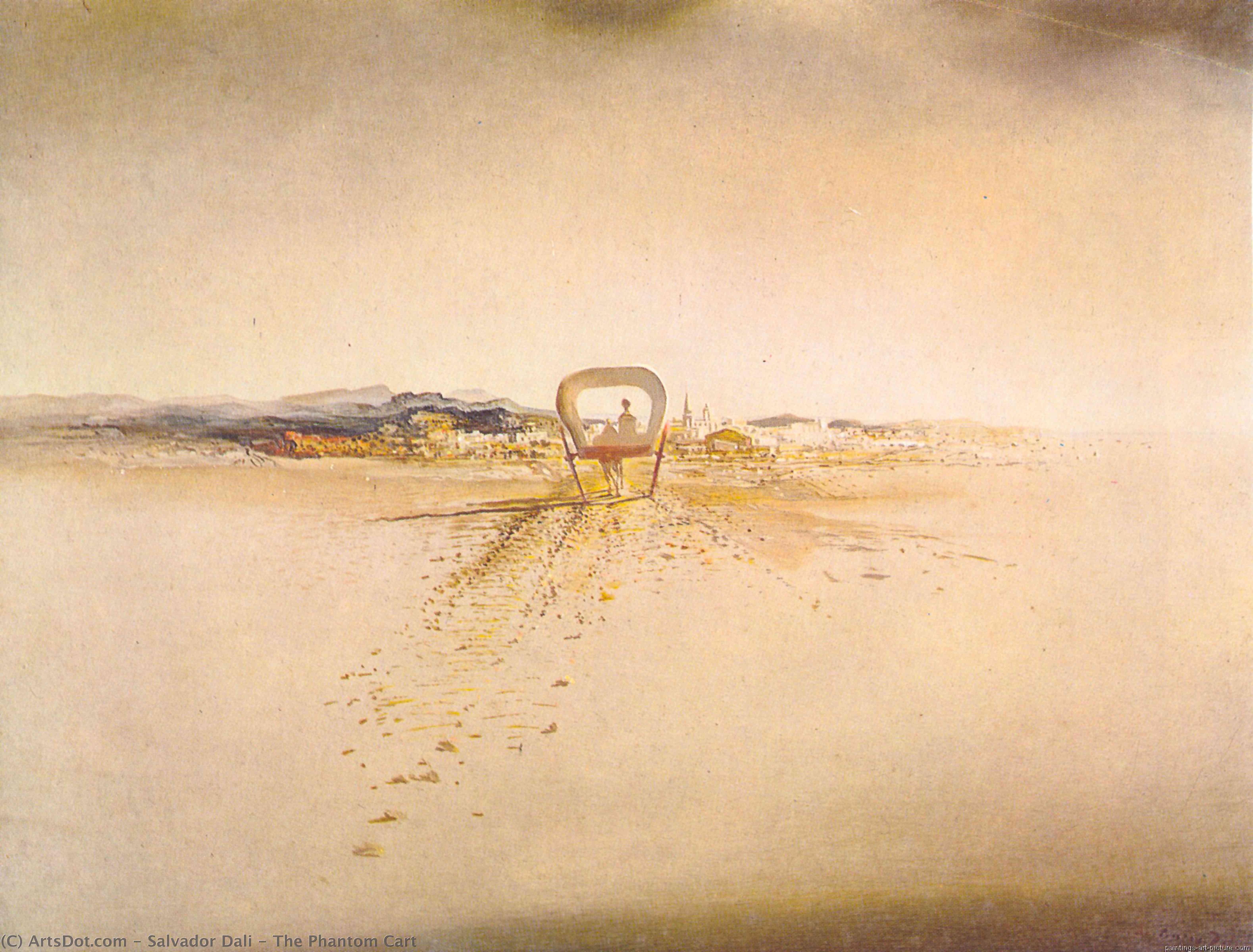 The Phantom Cart — Salvador Dalí
