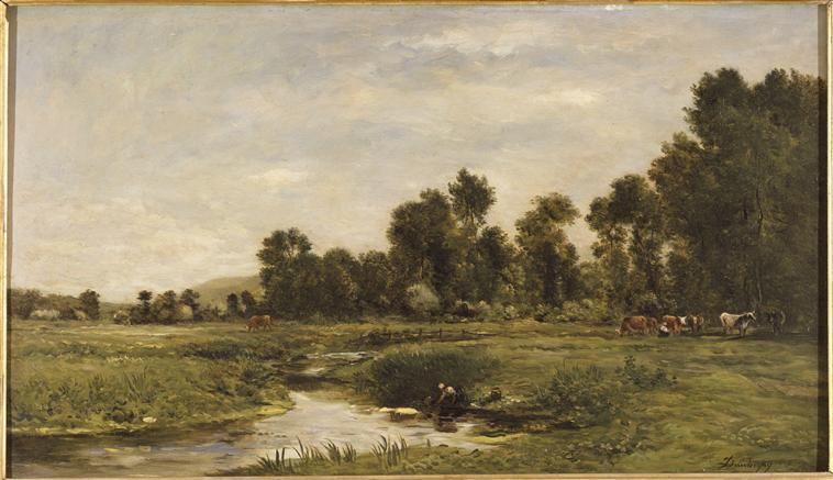 La Vallée D'arques — Charles-françois Daubigny