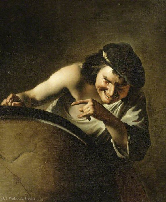 Democritus — Paulus Moreelse