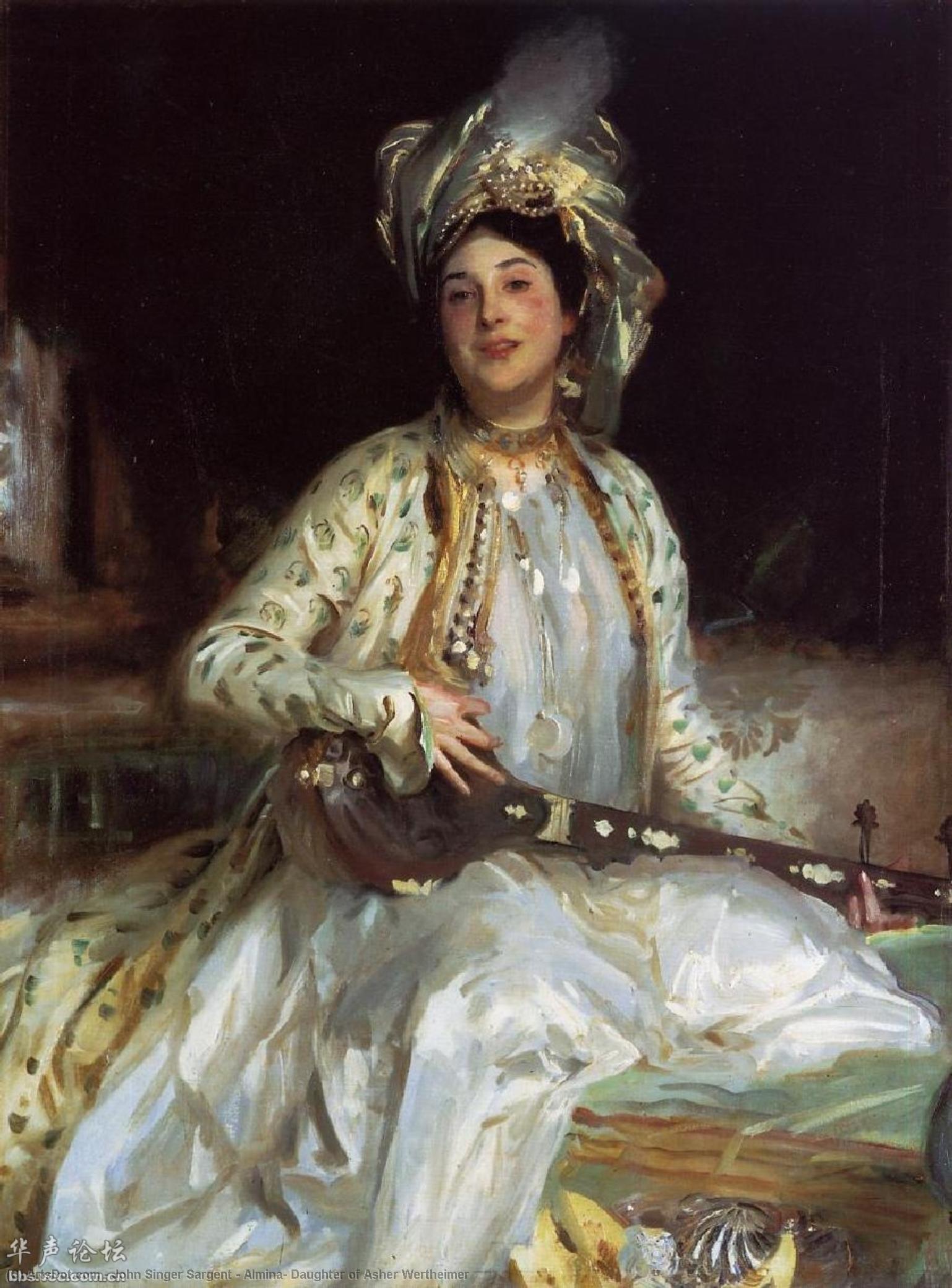 Almina, Daughter Of Asher Wertheimer — John Singer Sargent