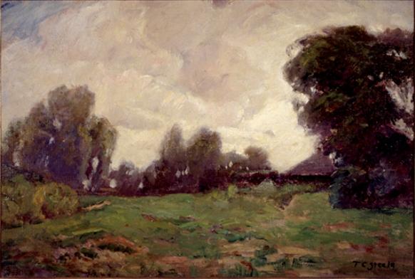 Steele Home In Early Days — Theodore Clement Steele