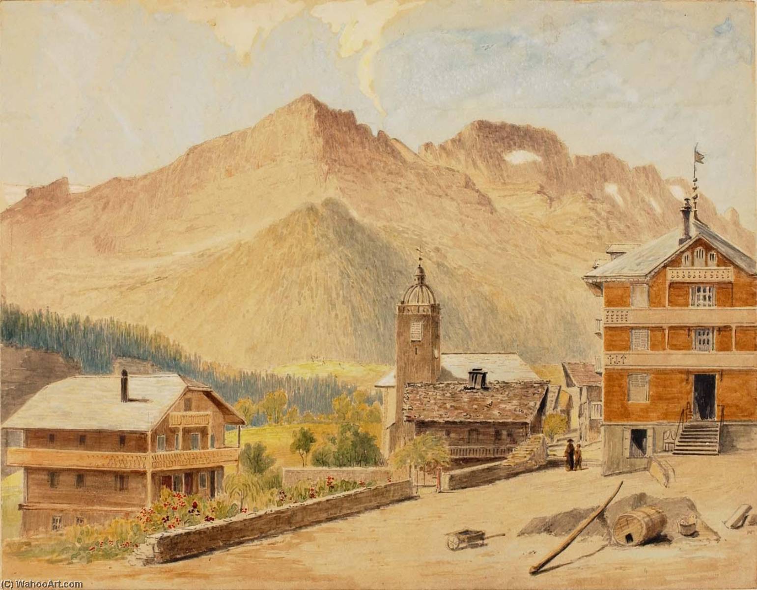 Champery And Mt. Bounaveau, Switzerland — Miner Kilbourne Kellogg