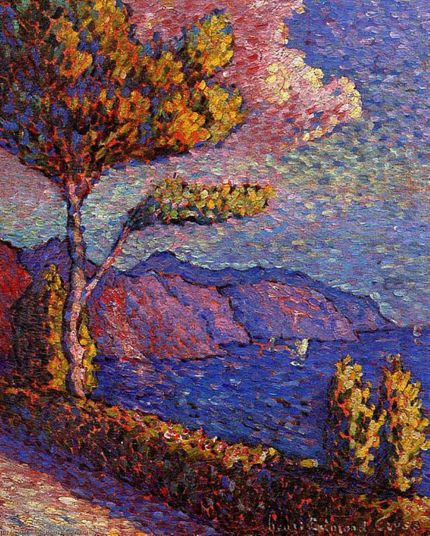 The Canal Near St. Tropez — Henri Edmond Cross