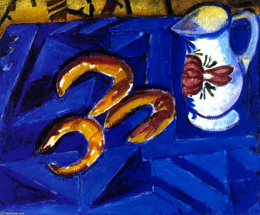 Pitcher With Three Croissants — Alfred Henry Maurer