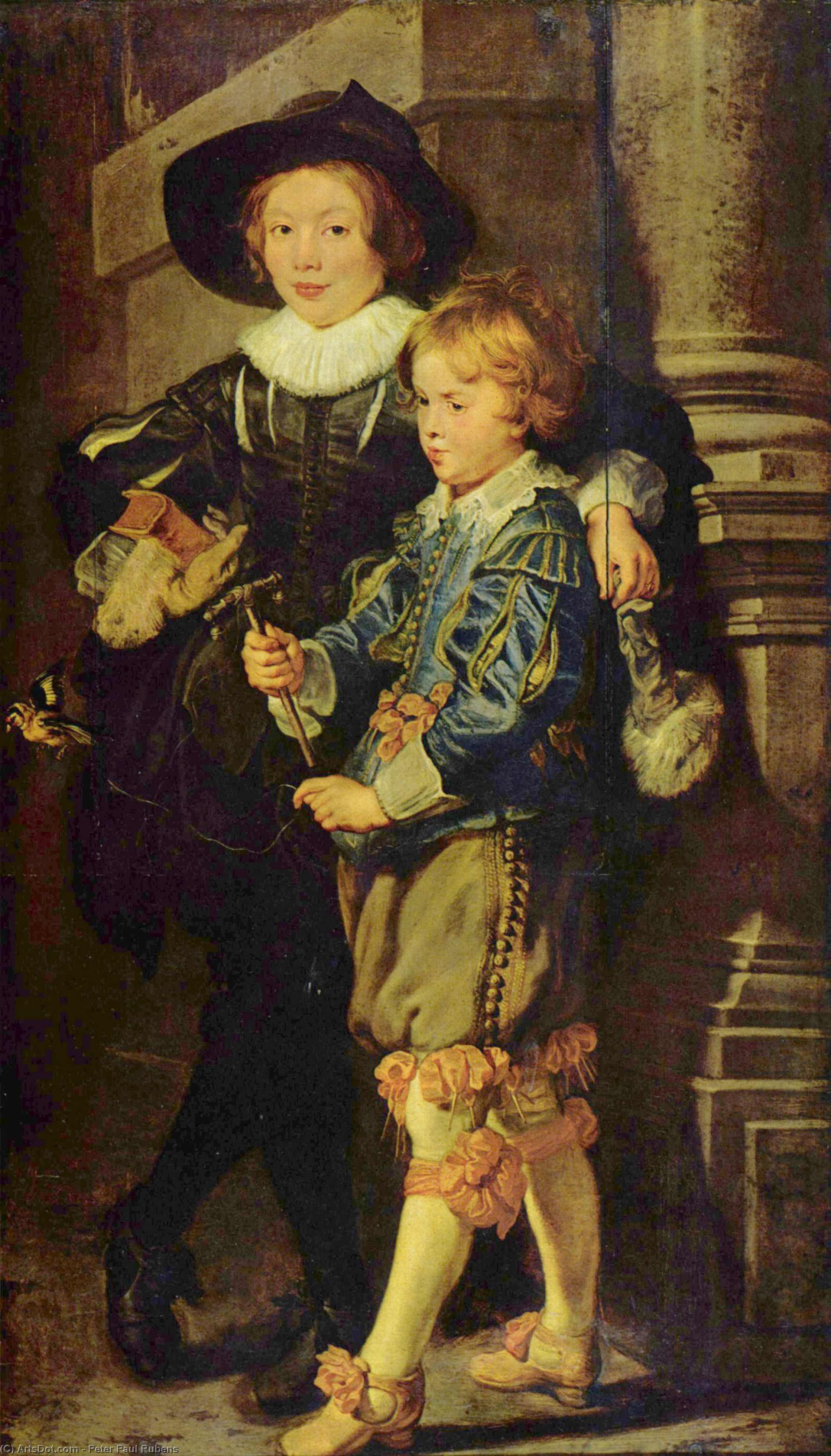 Portr T Von Albert Und Nicolas, S Hne Des K Nstlers — Peter Paul Rubens