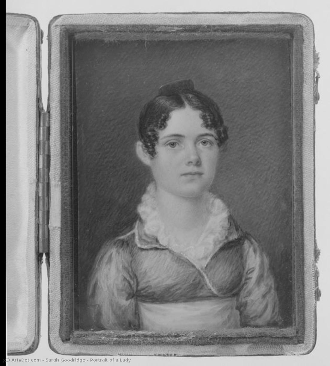 Portrait Of A Lady — Sarah Goodridge