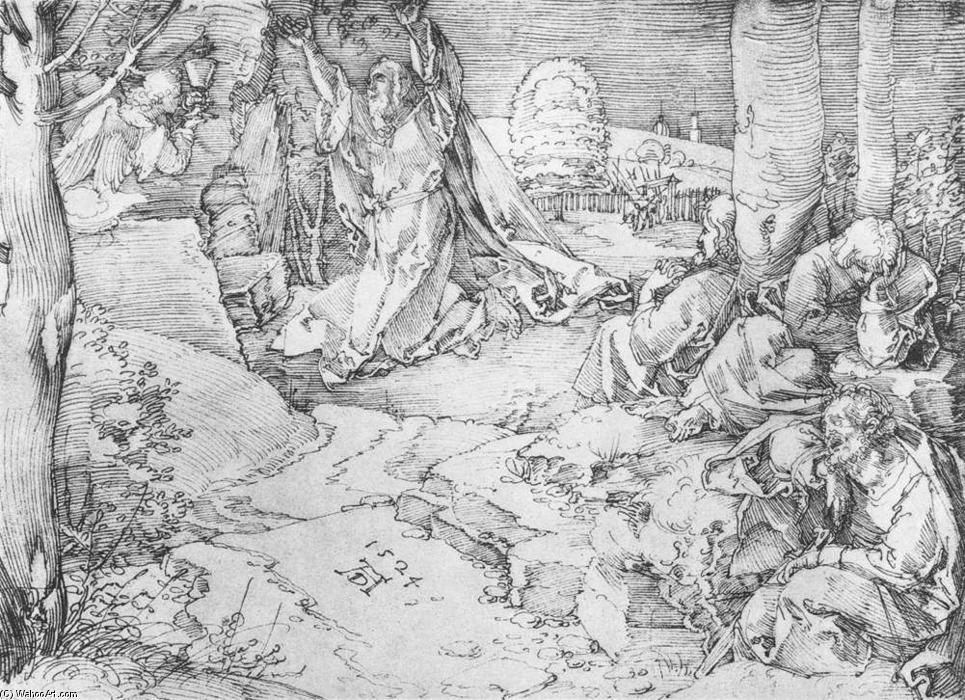 Christ On The Mount Of Olives — Albrecht Dürer