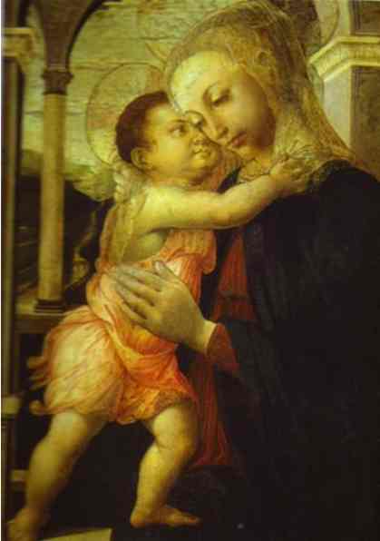 Alessandro Botticelli - Madonna Della Loggia — Sandro Botticelli