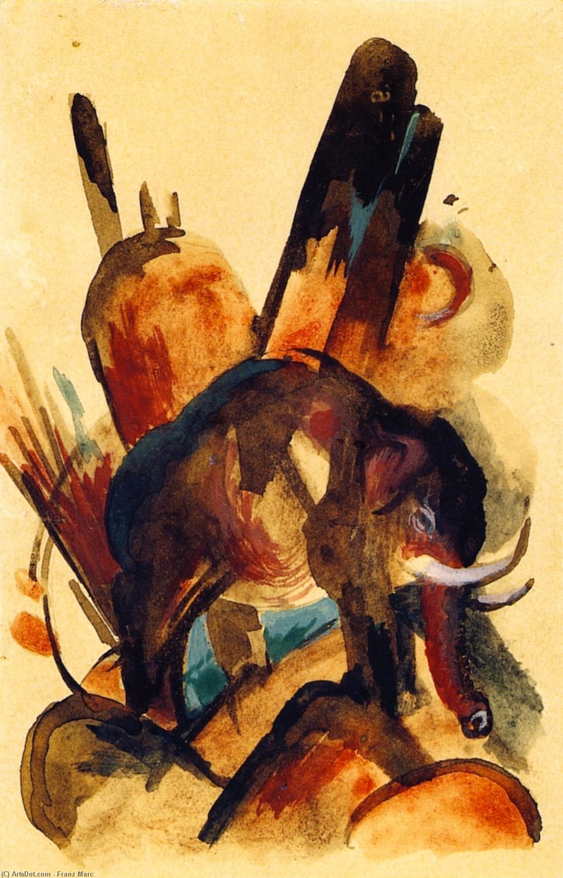 Elephant — Franz Marc