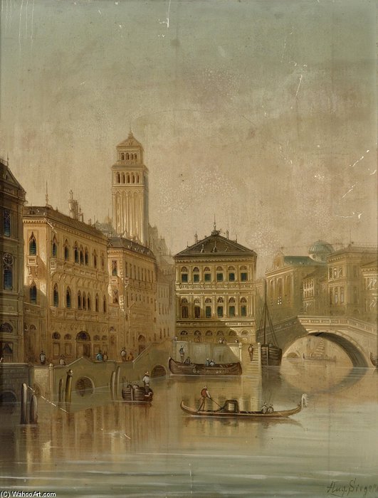 Motiv Aus Venedig — August Von Siegen