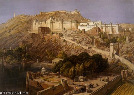 Ambair, From 'india Ancient And Modern' — William Simpson