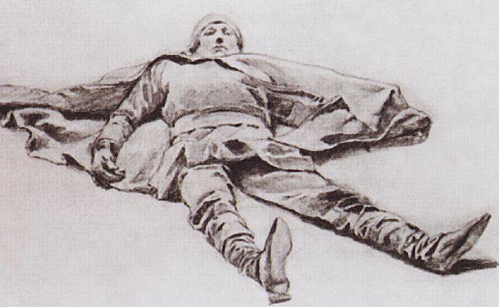 Fallen Knight — Victor Vasnetsov