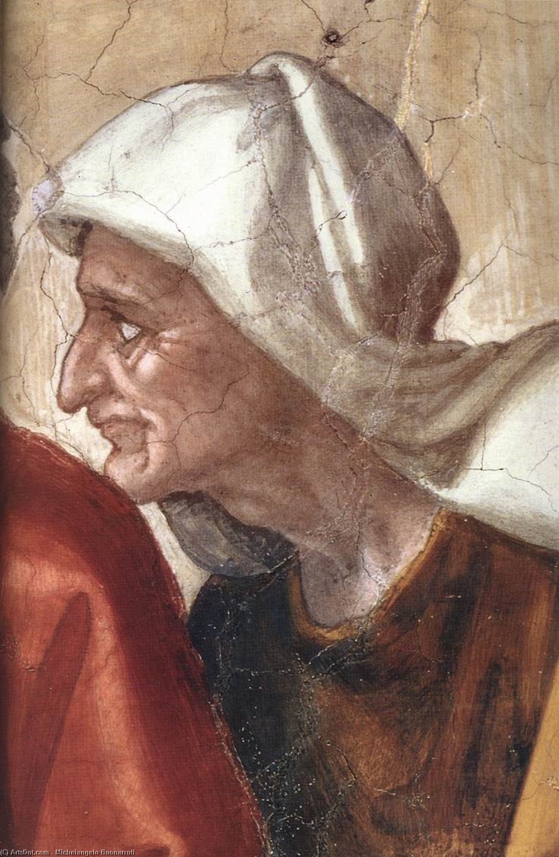 Sacrifice Of Noah (detail) — Michelangelo Buonarroti