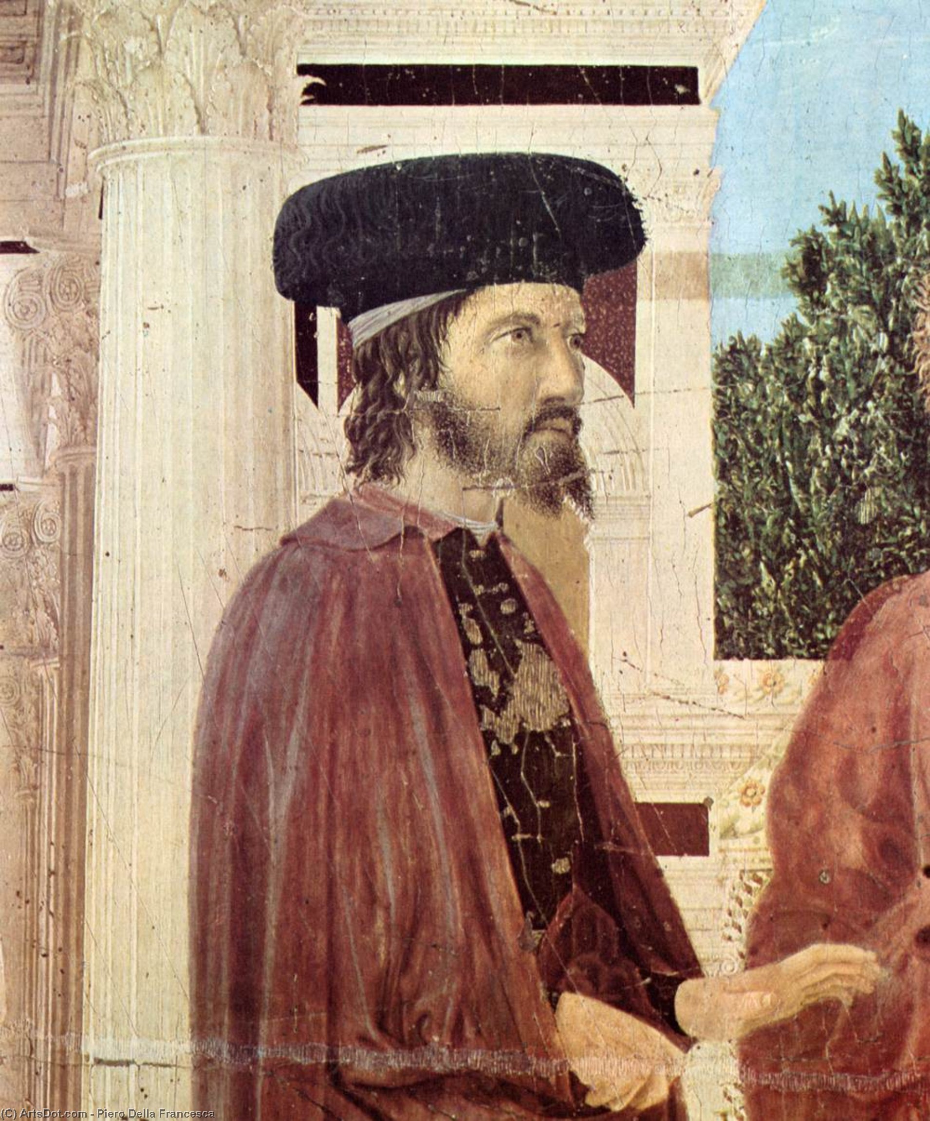 The Flagellation (detail) — Piero Della Francesca