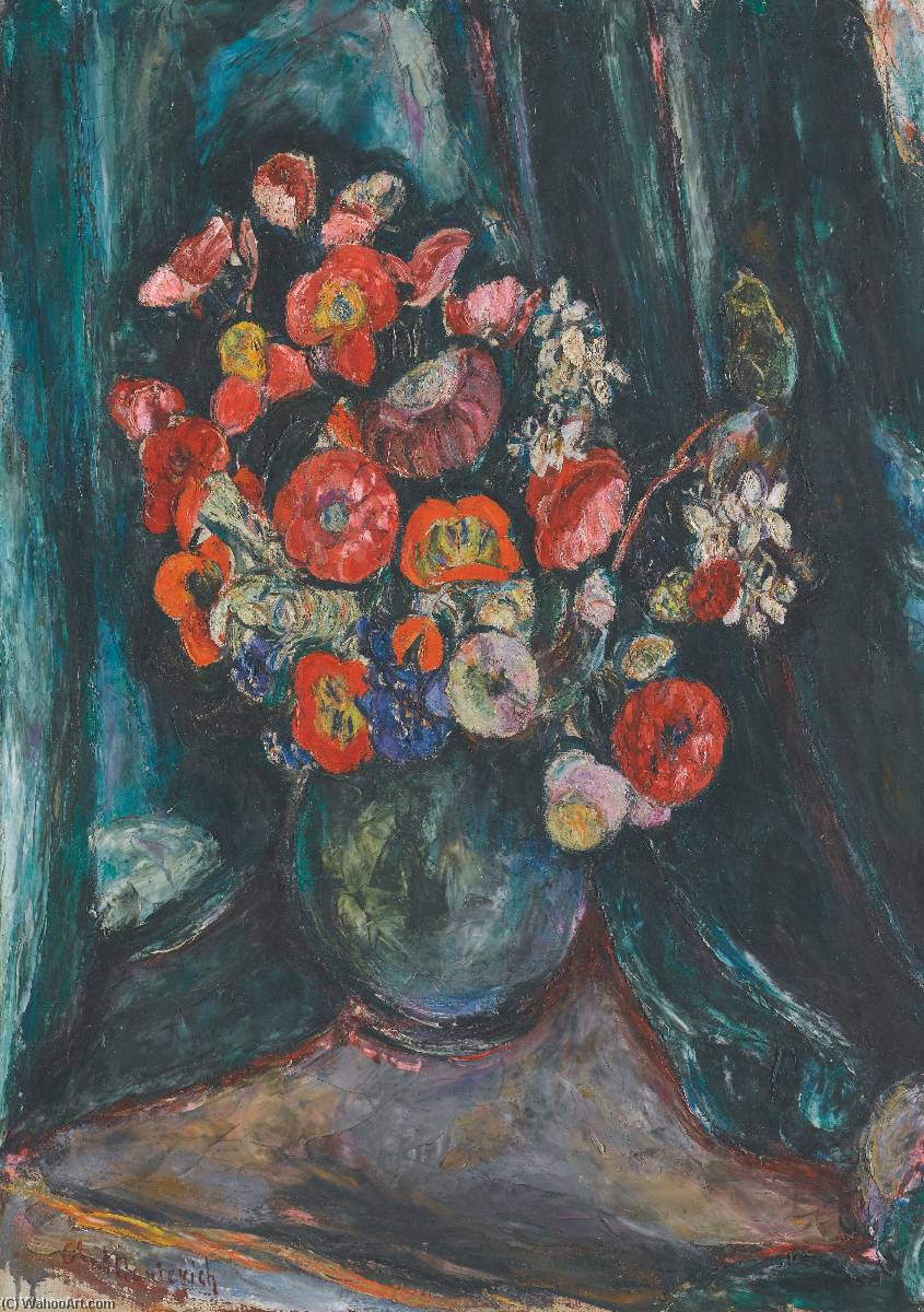 Still Life With Poppies — Abraham A Manievich