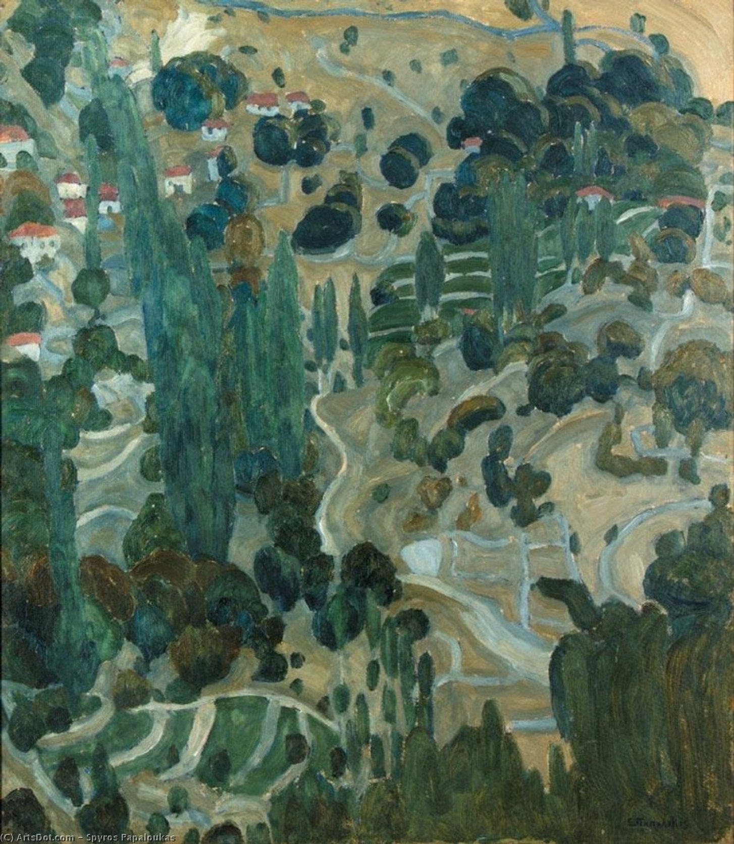 The Village Of Kameno On Lesbos — Spyros Papaloukas