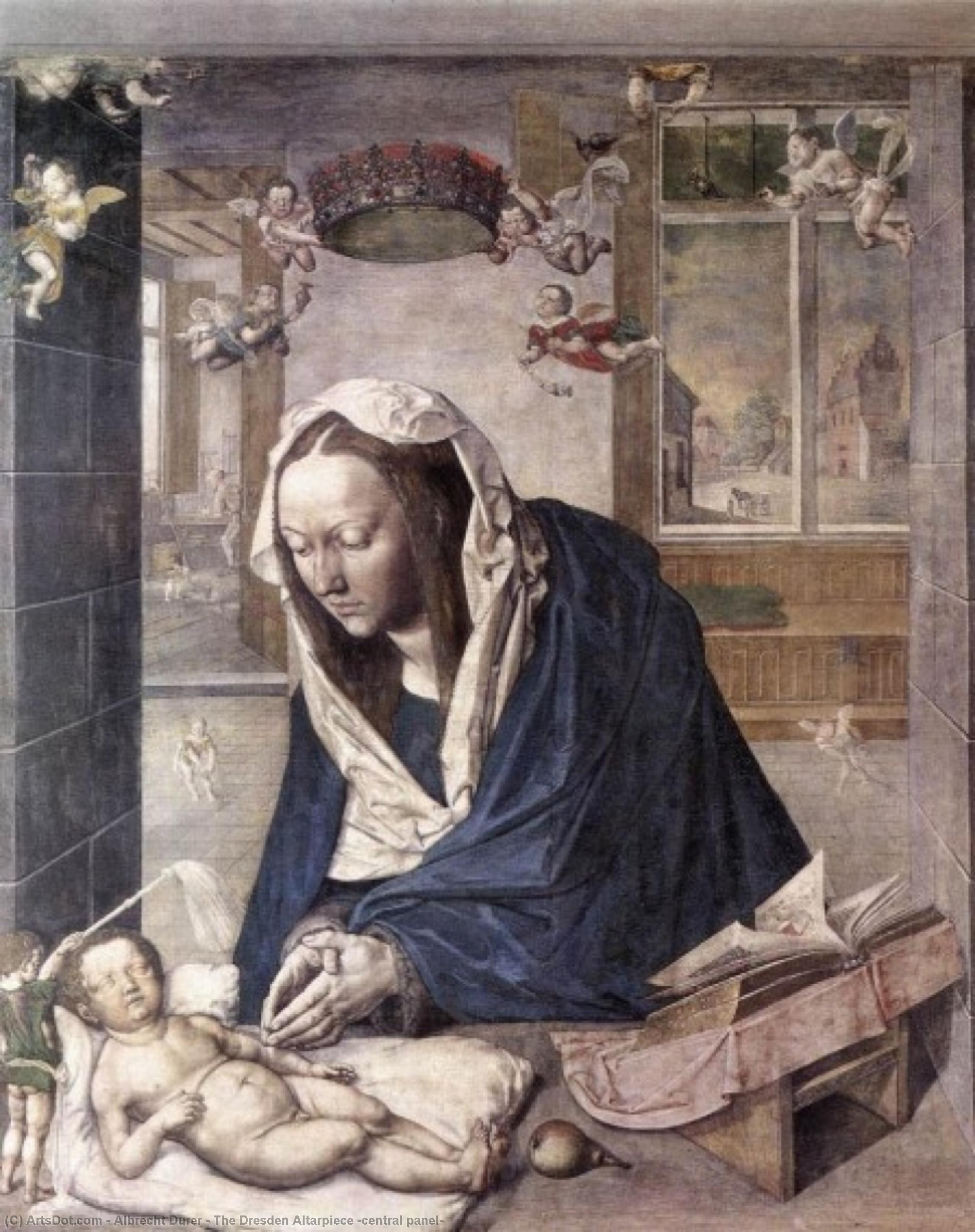 The Dresden Altarpiece (central Panel) — Albrecht Dürer