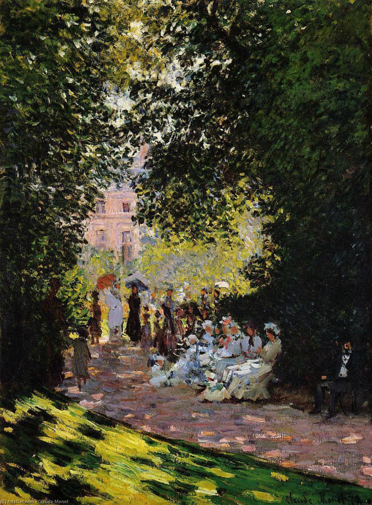 The Parc Monceau — Claude Monet