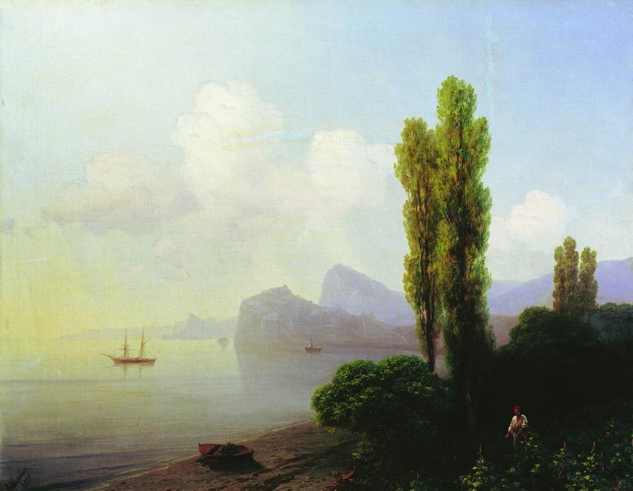 View Of Sudak Bay — Ivan Konstantinovich Aivazovsky