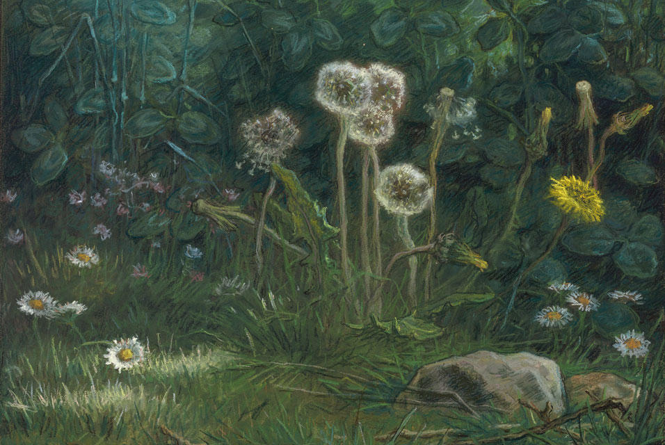 Dandelions — Jean-françois Millet