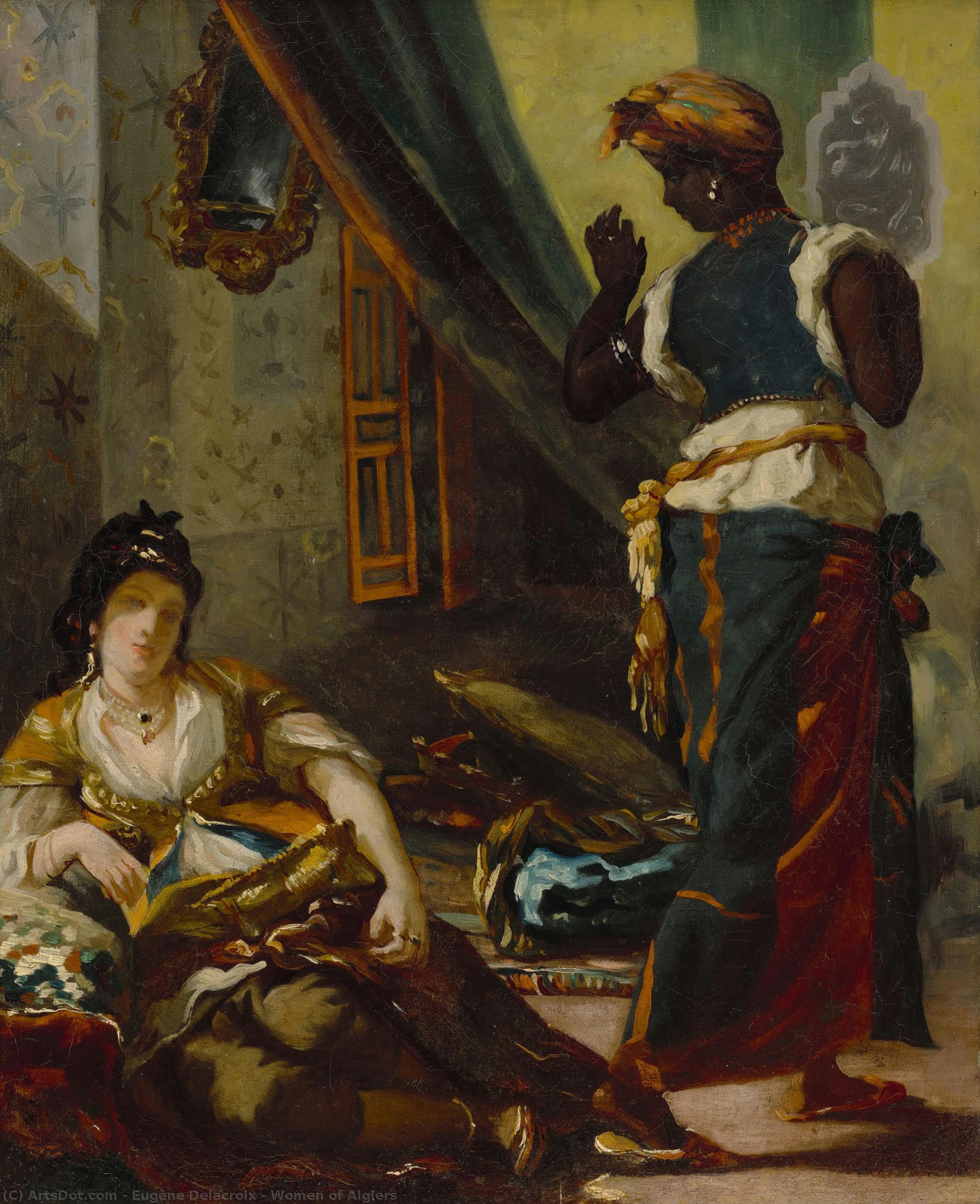 Women Of Algiers — Eugène Delacroix