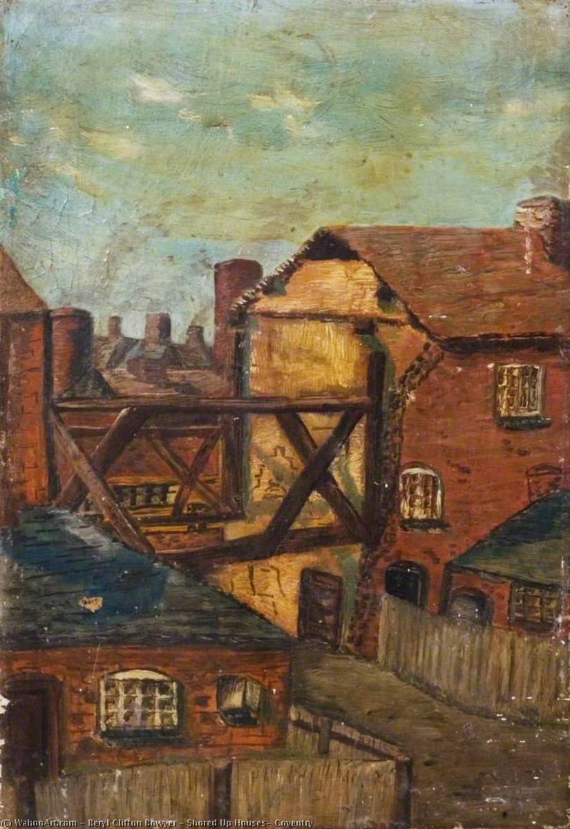 Shored Up Houses, Coventry — Beryl Clifton Bowyer