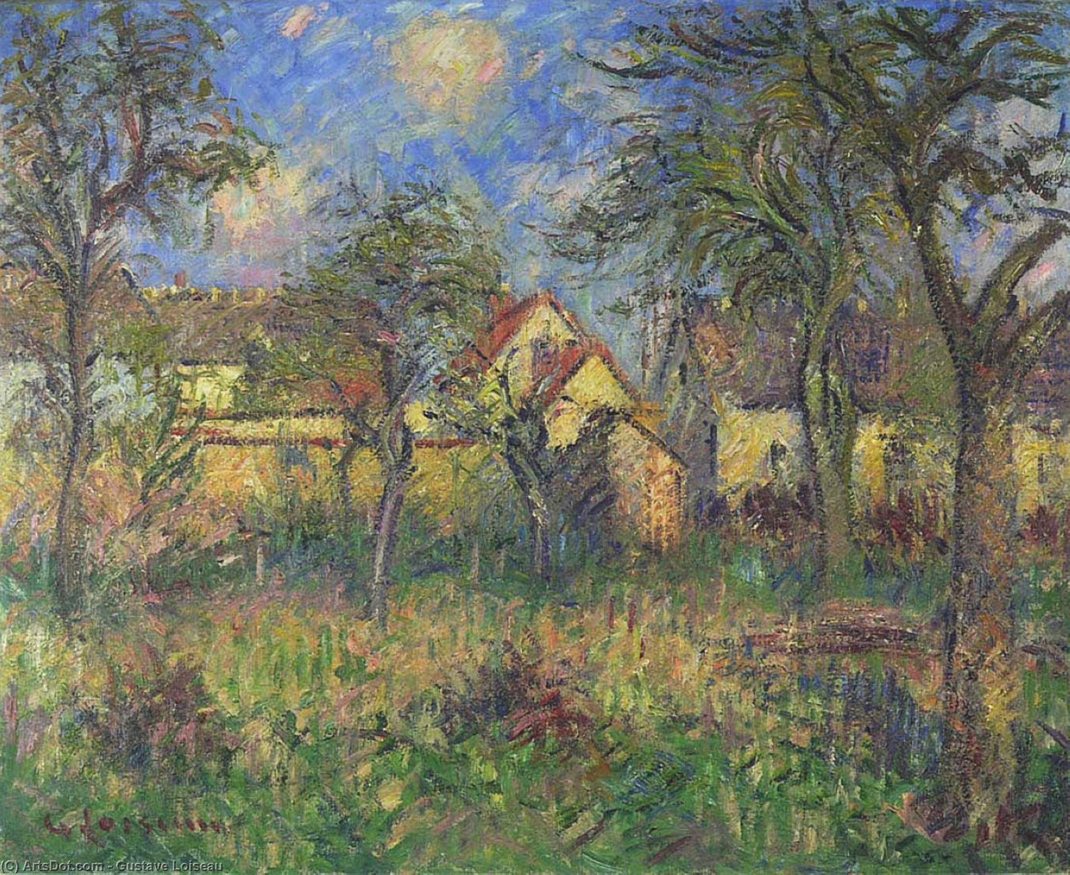 The Garden — Gustave Loiseau