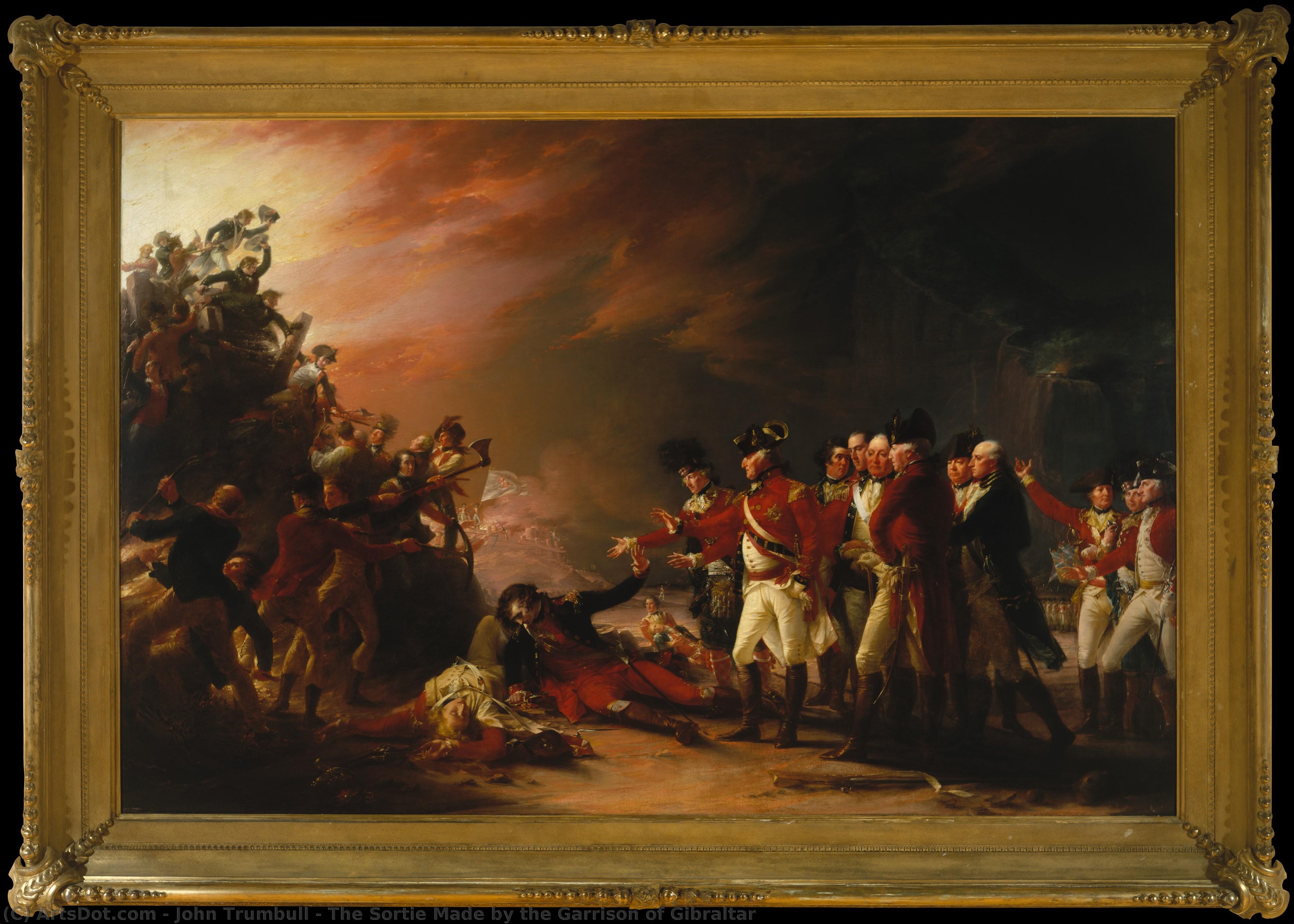 The Sortie Made By The Garrison Of Gibraltar — Džon Trambl