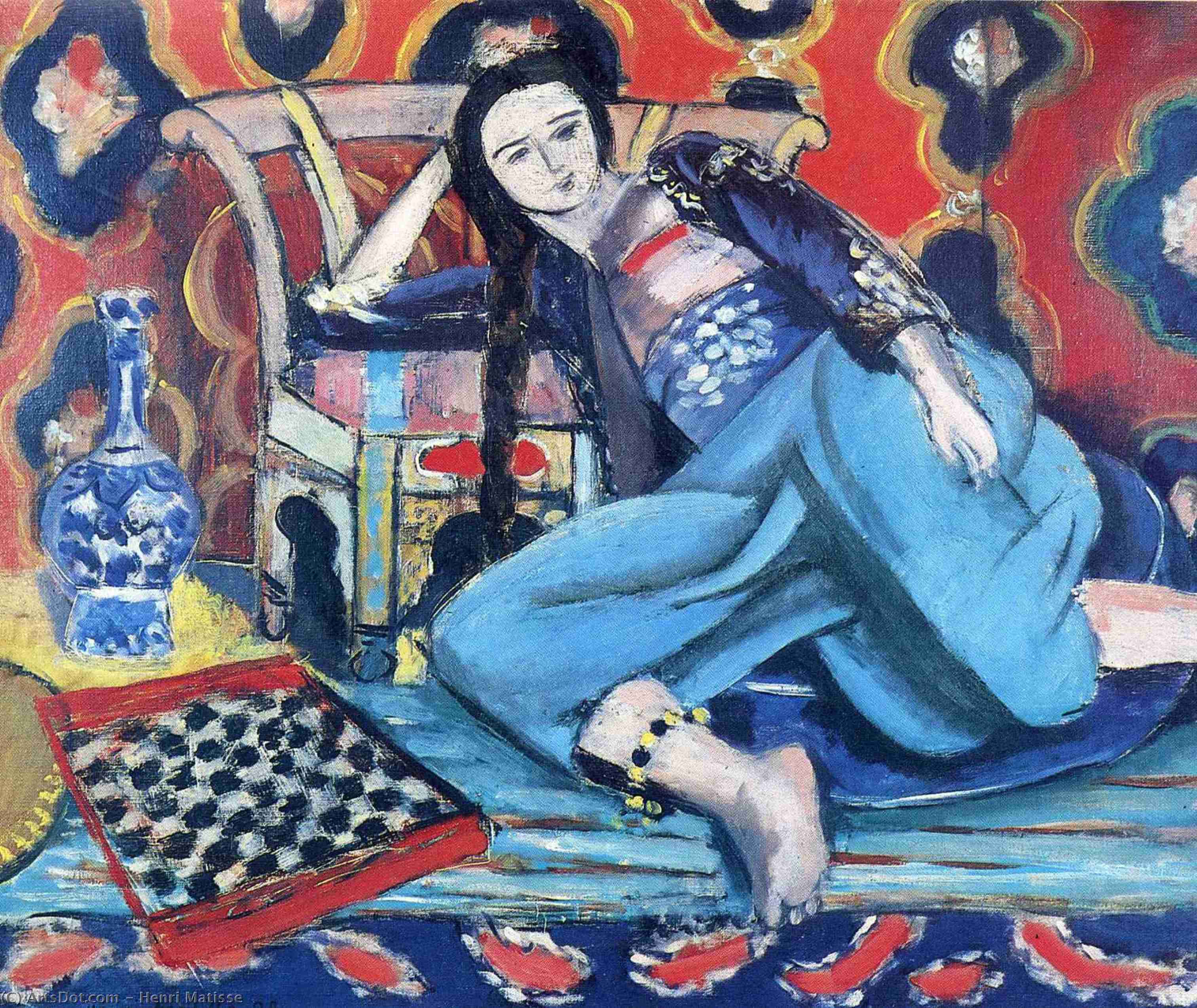 Odalisque With A Turkish Chair — Henri Matisse