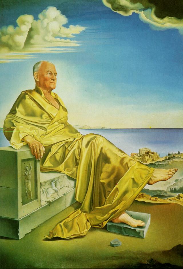 'la Turbie' - Sir James Dunn Seated, 1949 — Salvador Dalí