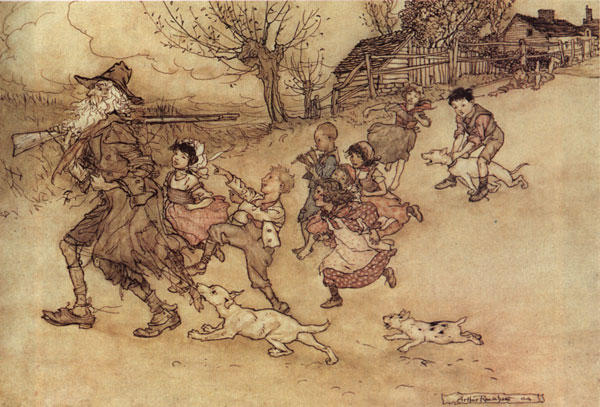 Rip Van Winkle 33 — Arthur Rackham