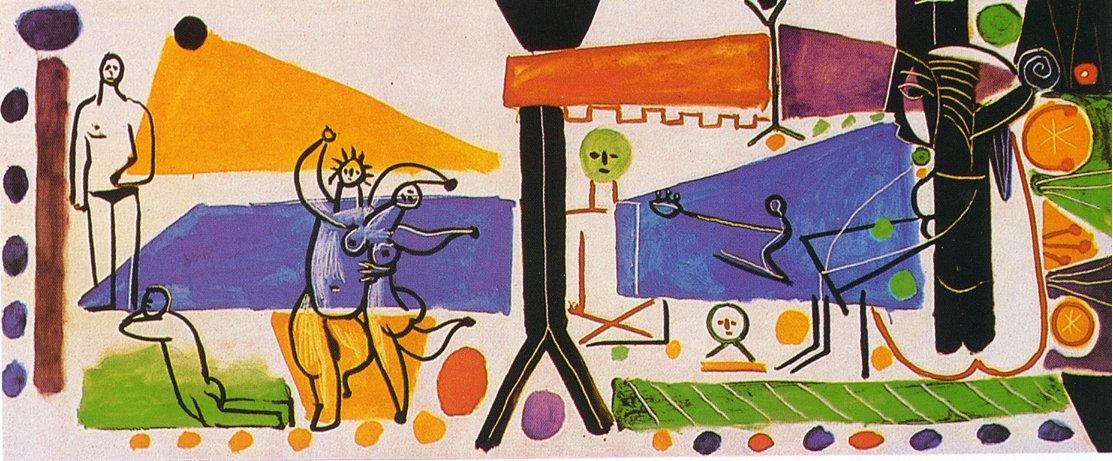 The Beach In Garoupe — Pablo Picasso