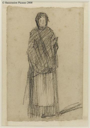 Woman Standing — Georges Seurat
